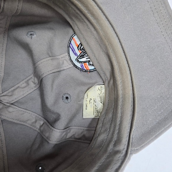 Patagonia Mountains Logo Baseball Cap Mens One Size Gray Sunset Patch Outdoor - Picture 5 of 7